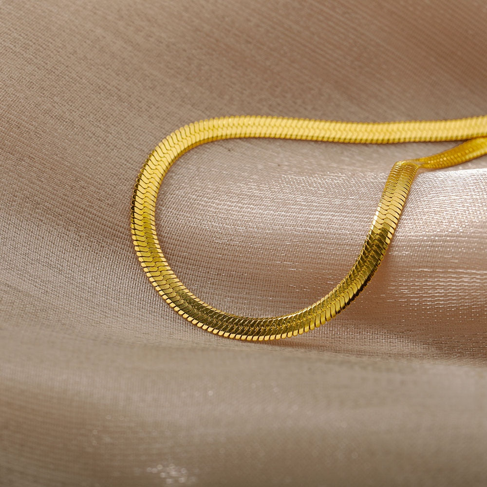 SOUVOIR 14K Gold Plated Bracelets Pauvre Bracelet | Gold Silver Rose Simple Elegant Bracelet